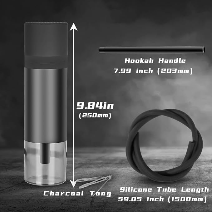 Portable Shisha With Everything Great For Car Travel Include All Hookah Accessories