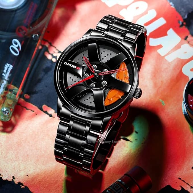 Super Car Rim Watch Wheel Watch