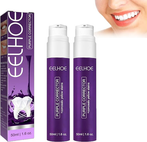 Purple teeth Whitening Toothpaste