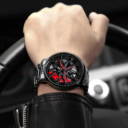 Super Car Rim Watch Wheel Watch